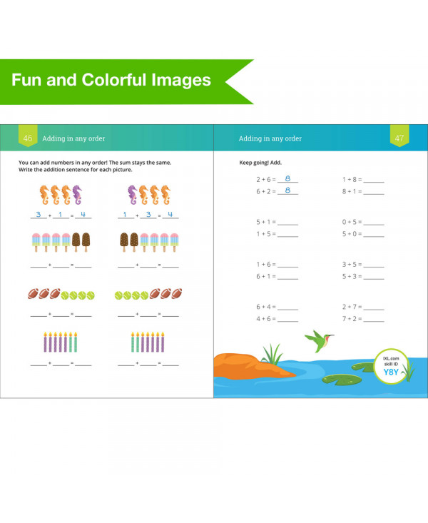 Ixi In Math IXL The Ultimate Math Workbook Grade 1