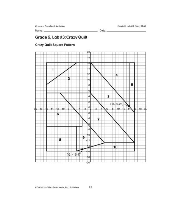 Common Core Math Activities