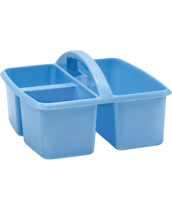 Deluxe Small Classroom Caddy, Light Blue