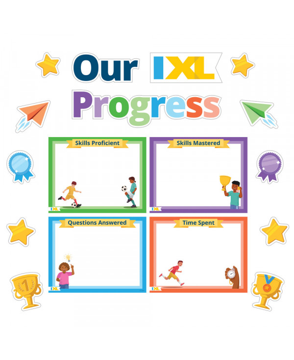 Our IXL Progress Mini Bulletin Board Set