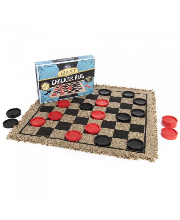 Giant Checkers, Chess, & Chess Tac Toe Game