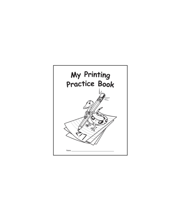 My Own Printing Practice Book
