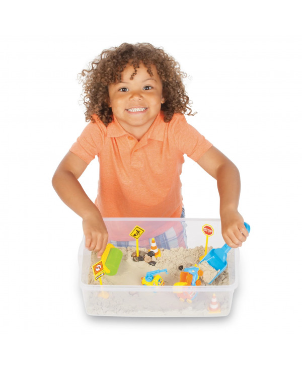 thumbnail image 2 of Sensory Bin: Construction Zone - Creativity For Kids 2 of 10