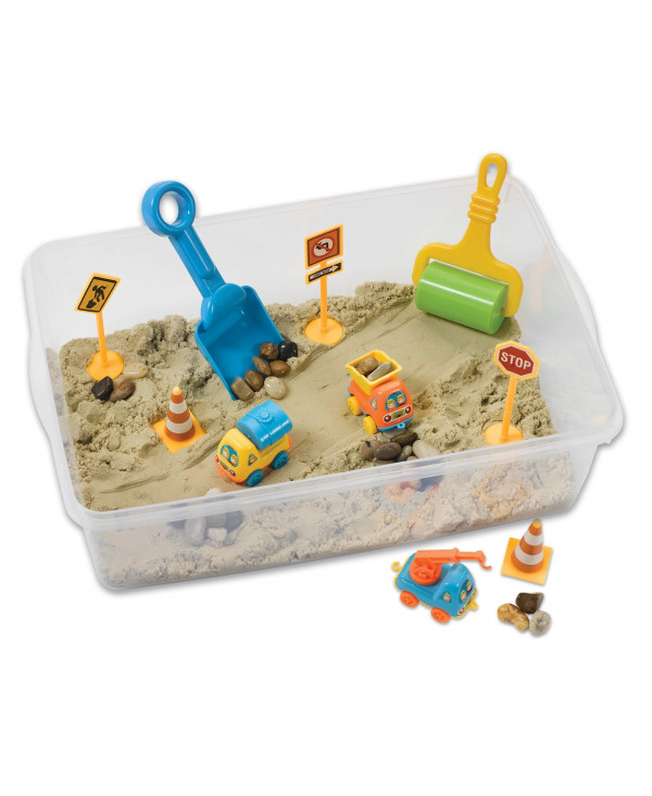 Sensory Bin Construction Zone