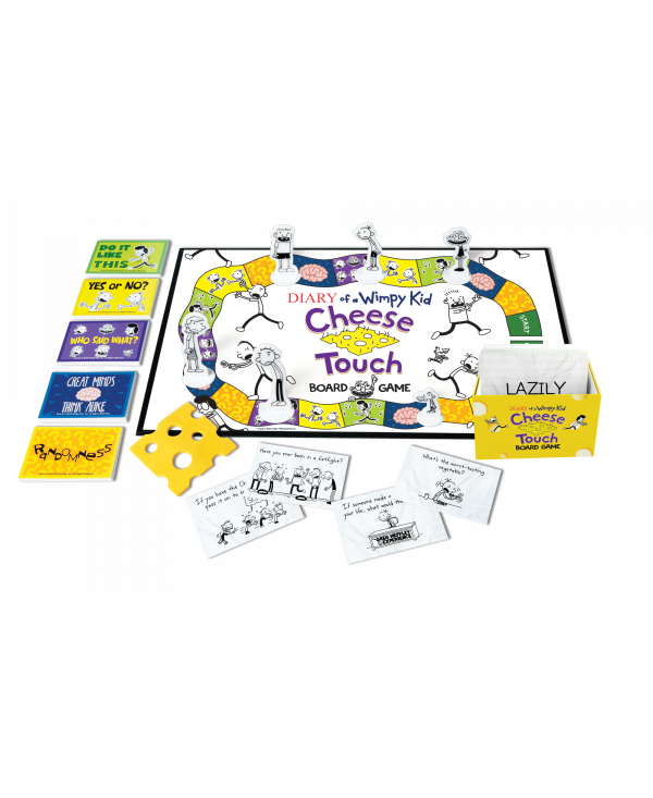 Pressman Diary of a Wimpy Kid Cheese Touch Game 