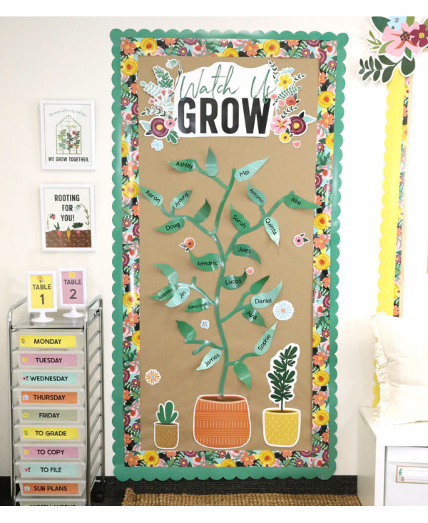 Watch Us Grow Bulletin Board Set